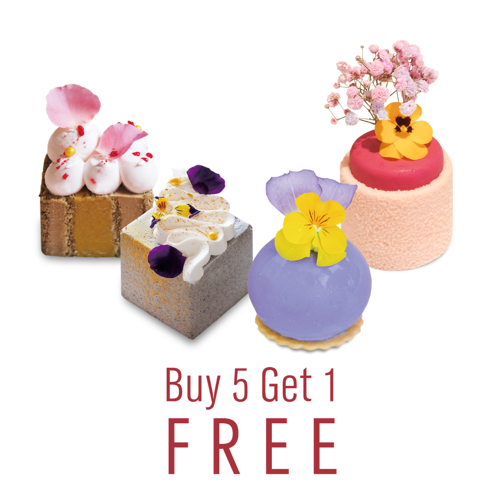Petite Cake Buy 5 get 1 free (Min. 10pcs)