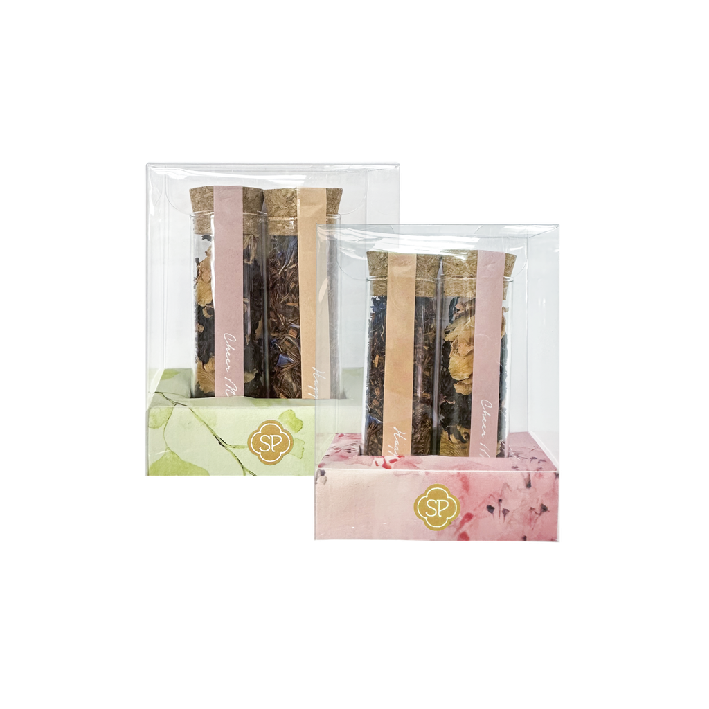 Tea Tube in SP Transparent Box (Min. 20)