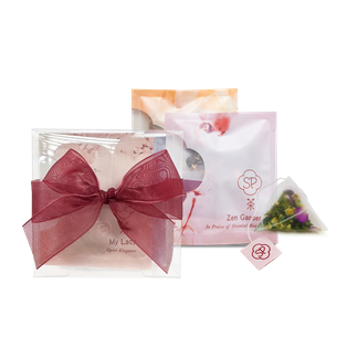 Tea Sachet in SP Ribbon Box (Min. 20)