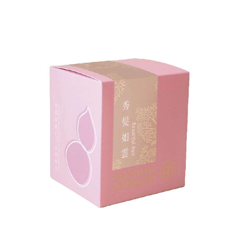 Beautiful Hair Tea Sachet Box